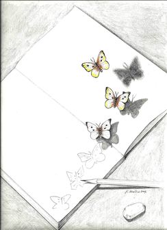 Il sogno del disegnatore (matita, 2007)