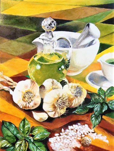 Profumo di pesto, olio su tela, 2019