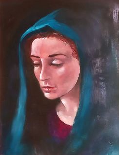 Turris eburnea (olio su tela, 40 x 50 cm), 2004