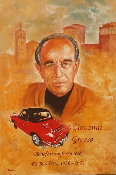 Giovanni Grosso, olio su tela, 50 x 60 cm , 2025
