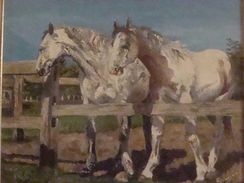 Horses (olio su tela)